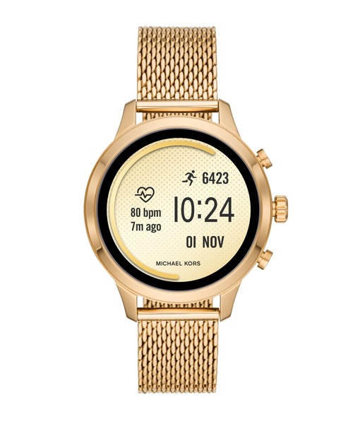 MICHAEL KORS(マイケルコース)の「Michael Kors Smartwatch Strap MKT9074(アナログ腕時計・レディース・ゴールド・FREE)」の2枚目の写真