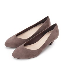 【22.0~25.0まで】やわここちVカットパンプス(5cm)