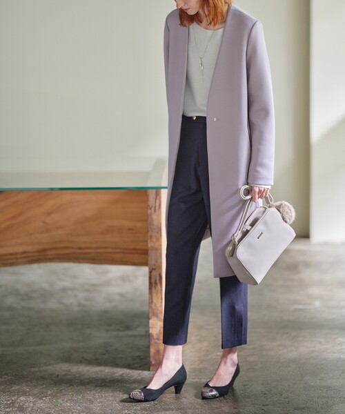 grove（グローブ）の「【22.0～25.0まで】やわここちVカットパンプス(5cm)（パンプス・レディース・ブラック系3/ベージュ系その他6/ブラウン系その他2/ボルドー/ブルー系9/ブラック系4/ブラック系7/ブラック・45/35/30/20/50/25/40）」の18枚目の写真