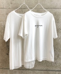 Mysa&Liina | ドットチュールトップスSET(Tシャツ/カットソー)