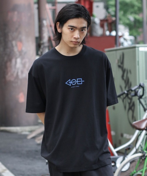 PBLIM（ページボーイリム）の「【PAGEBOYLIM】オデンTシャツ（Tシャツ/カットソー・レディース・ホワイト/ブラック・MEDIUM/X-LARGE）」の2枚目の写真