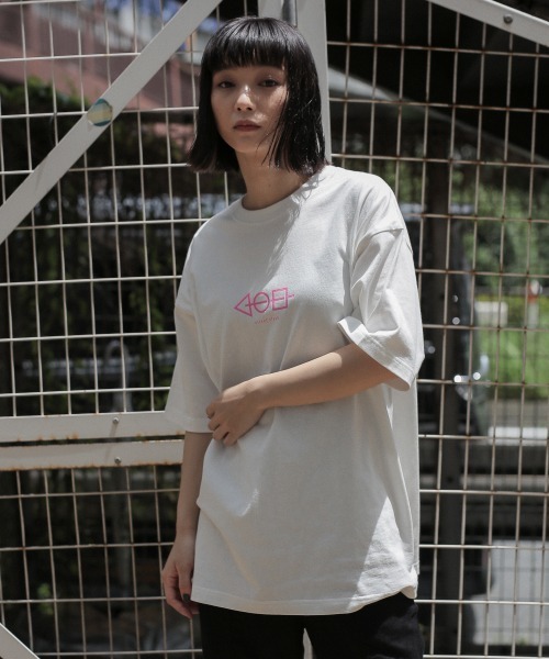 PBLIM（ページボーイリム）の「【PAGEBOYLIM】オデンTシャツ（Tシャツ/カットソー・レディース・ホワイト/ブラック・MEDIUM/X-LARGE）」の3枚目の写真