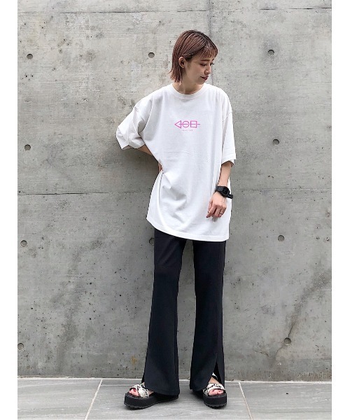 PBLIM（ページボーイリム）の「【PAGEBOYLIM】オデンTシャツ（Tシャツ/カットソー・レディース・ホワイト/ブラック・MEDIUM/X-LARGE）」の16枚目の写真