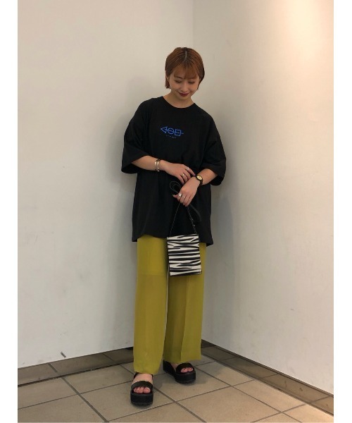 PBLIM（ページボーイリム）の「【PAGEBOYLIM】オデンTシャツ（Tシャツ/カットソー・レディース・ホワイト/ブラック・MEDIUM/X-LARGE）」の15枚目の写真