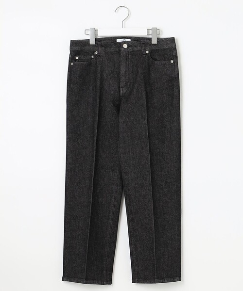 J.PRESS Ladies(J.プレス レディス)の「【驚異の伸縮性】10oz Stretch Denim セミワイド デニムパンツ(デニムパンツ・レディース・ブルー系/ネイビー系・S/XS/XXS)」の7枚目の写真