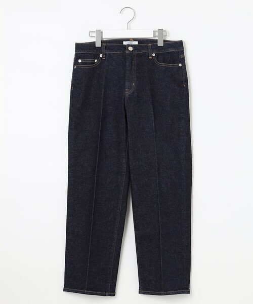 J.PRESS Ladies(J.プレス レディス)の「【驚異の伸縮性】10oz Stretch Denim セミワイド デニムパンツ(デニムパンツ・レディース・ブルー系/ネイビー系・S/XS/XXS)」の8枚目の写真