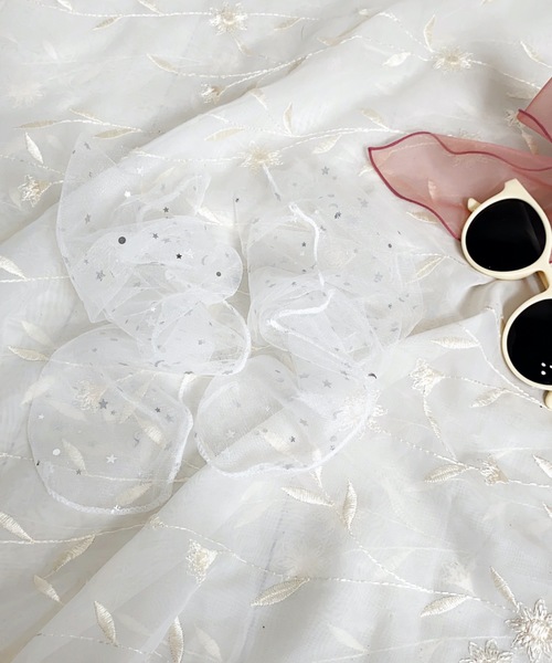 ap retro（アプレトロ）の「スターチュールソックス【ZOZO原定アイテム】（ソックス/靴下・レディース・ホワイト/ブラック/グレー・FREE）」の4枚目の写真