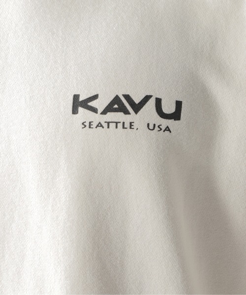 KAVU(カブー)の「【KAVU(カブー)】別注スウェットクルー(スウェット・メンズ・アイボリー/ライトブラウン/オリーブ・LARGE/MEDIUM)」の18枚目の写真