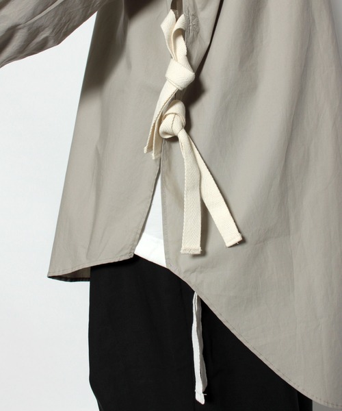 AIMNAIM（エイムネイム）の「TWELVE TAPES L/S SHIRTS（シャツ/ブラウス・メンズ・ライトグレー/サックスブルー/その他1・MEDIUM/LARGE）」の18枚目の写真