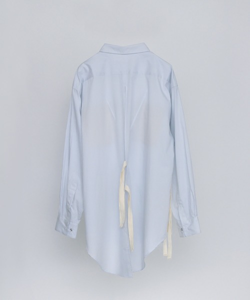 AIMNAIM（エイムネイム）の「TWELVE TAPES L/S SHIRTS（シャツ/ブラウス・メンズ・ライトグレー/サックスブルー/その他1・MEDIUM/LARGE）」の10枚目の写真