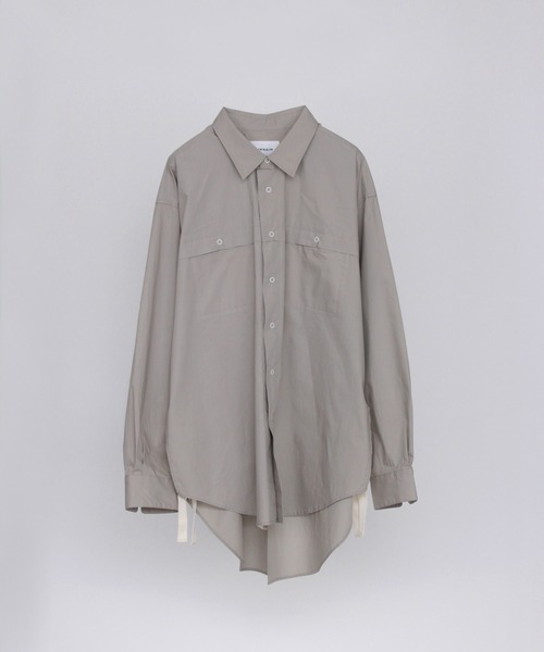 AIMNAIM（エイムネイム）の「TWELVE TAPES L/S SHIRTS（シャツ/ブラウス・メンズ・ライトグレー/サックスブルー/その他1・MEDIUM/LARGE）」の13枚目の写真