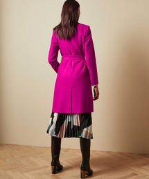 TED BAKER ウール ラップ コート スタンドカラー ロング ベルト TED BAKER】ROSESS ショート ラップコート (TED BAKER/コート
