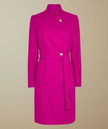 TED BAKER Aラインコート ピンクベージュ TED BAKER Aラインコート ピンクベージュ TED BAKER Aライン