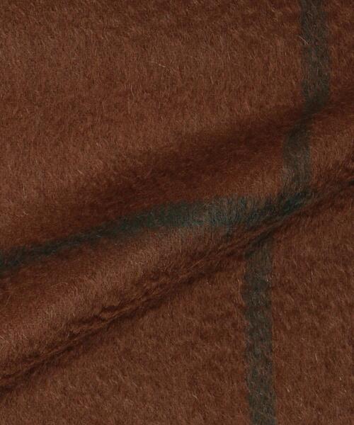 BEAUTY&YOUTH UNITED ARROWS(ビューティーアンドユースユナイテッドアローズ)の「BY ウィンドウペン カシミヤ マフラー(マフラー・メンズ・ブラウン/ネイビー/オフホワイト・FREE)」の6枚目の写真