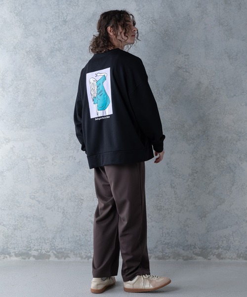 UNIIT(ユニット)の「【UNIIT】T/Rツイルワイドパンツ ワイドシルエット 無地 ウエスト紐仕様(その他パンツ・メンズ・ベージュ/ブラック/ブラウン・MEDIUM/LARGE)」の8枚目の写真