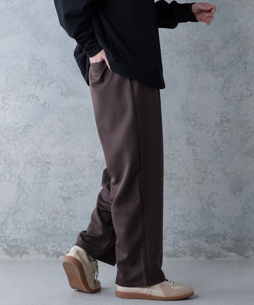 UNIIT(ユニット)の「【UNIIT】T/Rツイルワイドパンツ ワイドシルエット 無地 ウエスト紐仕様(その他パンツ・メンズ・ベージュ/ブラック/ブラウン・MEDIUM/LARGE)」の13枚目の写真