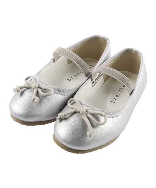 BRANSHES（ブランシェス）の「バレエシューズ（バレエシューズ・キッズ・シルバー/ブラック・16cm/17cm/18cm/19cm/15cm）」の6枚目の写真