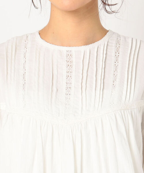 fredy repit（フレディレピ）の「レースピンタックブラウス（シャツ/ブラウス・レディース・ブラック/オフホワイト・38）」の22枚目の写真