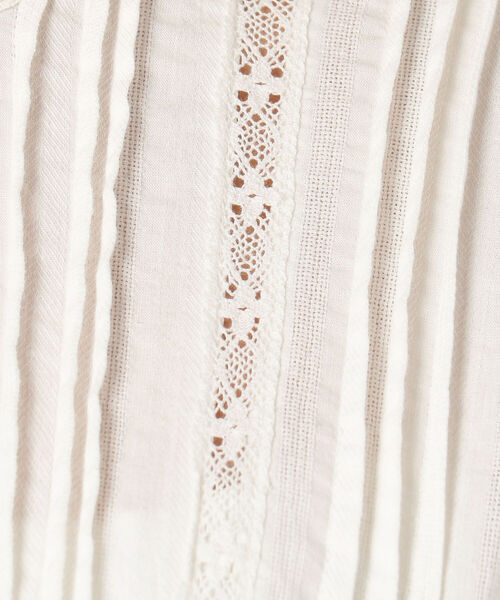 fredy repit（フレディレピ）の「レースピンタックブラウス（シャツ/ブラウス・レディース・ブラック/オフホワイト・38）」の16枚目の写真