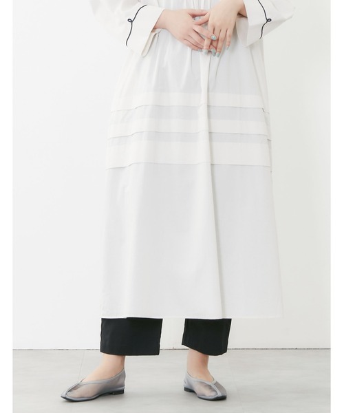 POU DOU DOU(プードゥドゥ)の「チュールチャイナシューズ(スリッポン・レディース・ブラック/ブルー/モカ・4/3)」の8枚目の写真