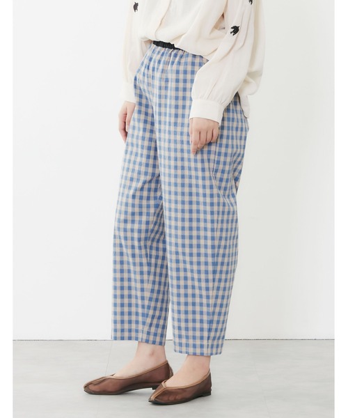 POU DOU DOU(プードゥドゥ)の「チュールチャイナシューズ(スリッポン・レディース・ブラック/ブルー/モカ・4/3)」の7枚目の写真