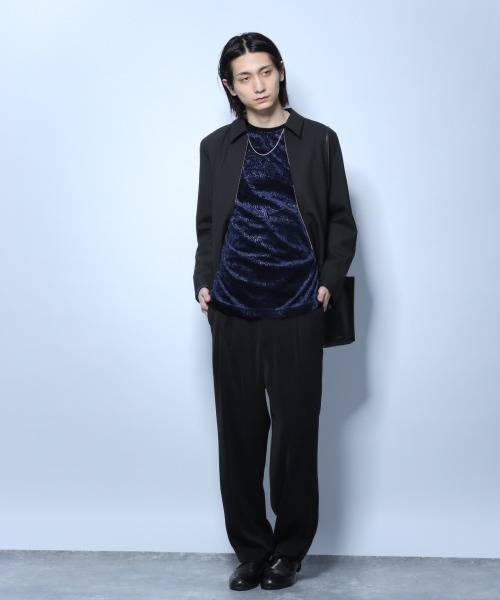 HARE（ハレ）の「TWスリムZIPブルゾン(HARE)（ブルゾン・メンズ・ブラック/グリーン/ベージュ系その他・SMALL/MEDIUM）」の10枚目の写真