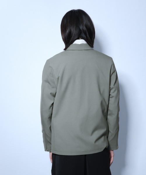 HARE（ハレ）の「TWスリムZIPブルゾン(HARE)（ブルゾン・メンズ・ブラック/グリーン/ベージュ系その他・SMALL/MEDIUM）」の14枚目の写真