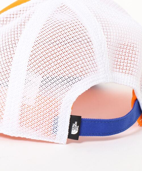 THE NORTH FACE（ザノースフェイス）の「THE NORTH FACE/ザ・ノース・フェイス/B TRUCKER MESH CAP/ベビー　トレッカーメッシュキャップ/NNB02100（キャップ・キッズ・ブラック/ブラウン/オレンジ・FREE）」の4枚目の写真