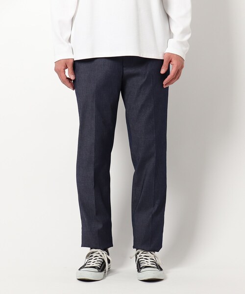 THE SHOP TK (ザ ショップ ティーケー )の「◆エバーデニムパンツ(スーツパンツ・メンズ・ネイビー・02/01/04/03)」の5枚目の写真