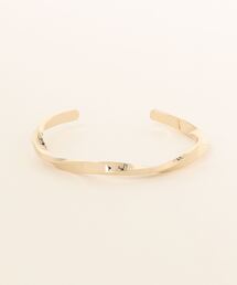 ウェーブメタルバングル