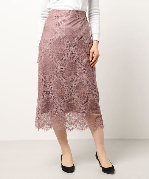 N.（N. Natural Beauty Basic）（エヌエヌナチュラルビューティーベーシック）の「【S Size Line】クロシェレーススカート（スカート・レディース・グレー/ベージュ/ホワイト・MEDIUM/SMALL）」の15枚目の写真