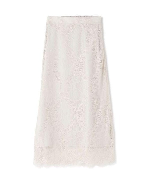 N.（N. Natural Beauty Basic）（エヌエヌナチュラルビューティーベーシック）の「【S Size Line】クロシェレーススカート（スカート・レディース・グレー/ベージュ/ホワイト・MEDIUM/SMALL）」の22枚目の写真