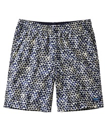 L.L.Bean | クラシック・サプレックス・スポーツ・ショーツ、8インチ　プリント 米国フィット・レギュラー(水着)