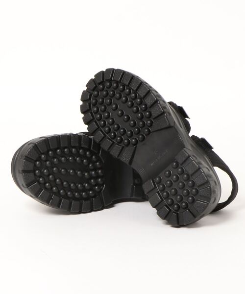 SUNNY ROOM（サニールーム）の「【厚底】トラックソールクロスベルトスポーツサンダル　384（サンダル・レディース・ブラック/ネイビー/ダークグレー・LL/S/M/L）」の4枚目の写真