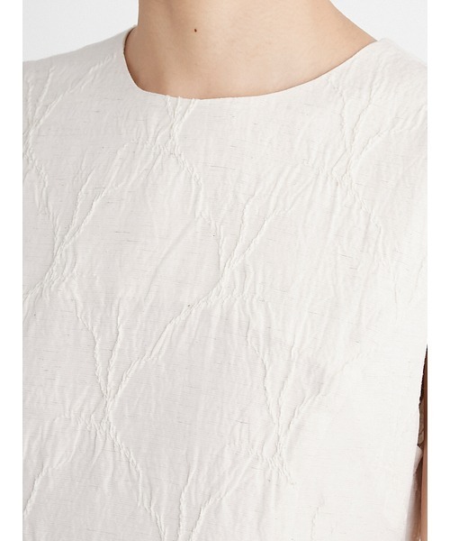 FRAY I.D（フレイアイディー）の「麻混バックリボンドレス（ワンピース・レディース・アイボリー・0）」の8枚目の写真