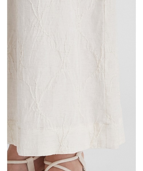 FRAY I.D（フレイアイディー）の「麻混バックリボンドレス（ワンピース・レディース・アイボリー・0）」の10枚目の写真