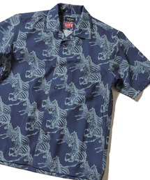 MEN'S BIGI | [コラボアイテム]LIFE×MEN'S BIGI アニマルプリント半袖シャツ(シャツ/ブラウス)