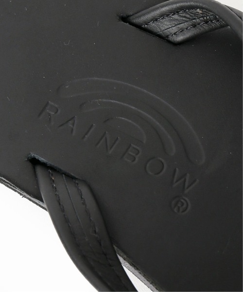 FRAMeWORK（フレームワーク）の「【RAINBOW SANDALS】 SINGLE LAYER LEATHER 1/2◆（サンダル・レディース・ベージュ/ブラック・SMALL/MEDIUM）」の5枚目の写真