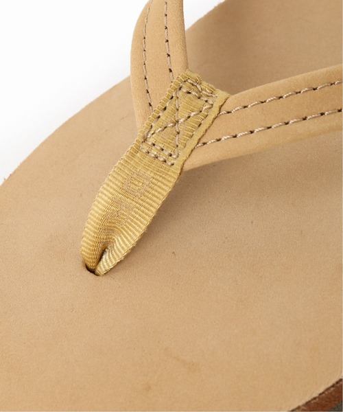 FRAMeWORK（フレームワーク）の「【RAINBOW SANDALS】 SINGLE LAYER LEATHER 1/2◆（サンダル・レディース・ベージュ/ブラック・SMALL/MEDIUM）」の13枚目の写真