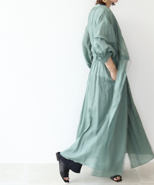 スペシャルブランドグッズ セール Ramie Cache Coeur Dress ナチュラルワッシャーリネンカシュクールワンピース ワンピース Dresslave ドレスレイブ のファッション 期間限定値引き Arenatheatre Net