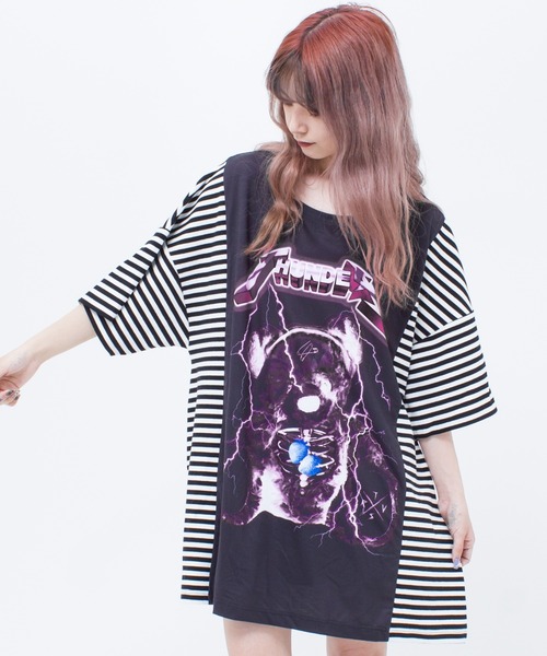 TRAVAS TOKYO/トラバス トーキョー』X-ray bear Switched BIG Tee TRAVAS TOKYO/トラバス トーキョー』X-ray bear Switched BIG Tee