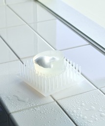 +d | TsunTsun ソープディッシュ ホワイト(バス/トイレグッズ)