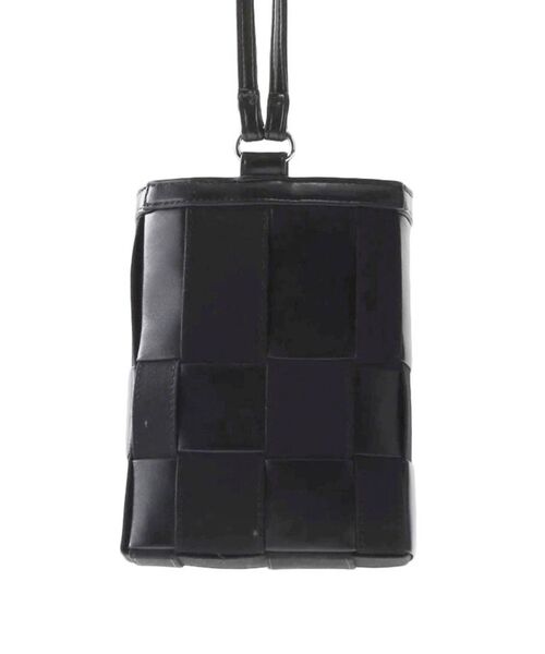 EMODA（エモダ）の「フラットブレイドミニバッグ（ショルダーバッグ・レディース・ホワイト/ブラック・FREE）」の10枚目の写真