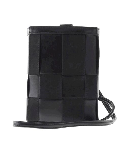 EMODA（エモダ）の「フラットブレイドミニバッグ（ショルダーバッグ・レディース・ホワイト/ブラック・FREE）」の15枚目の写真