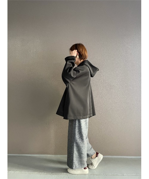 BEARDSLEY（ビアズリー）の「ツイード調ウエストリブパンツ（その他パンツ・レディース・ホワイト/ネイビー・FREE）」の13枚目の写真