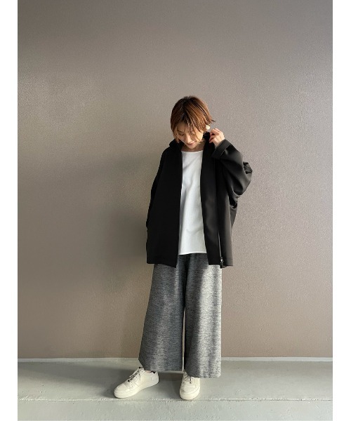 BEARDSLEY（ビアズリー）の「ツイード調ウエストリブパンツ（その他パンツ・レディース・ホワイト/ネイビー・FREE）」の19枚目の写真