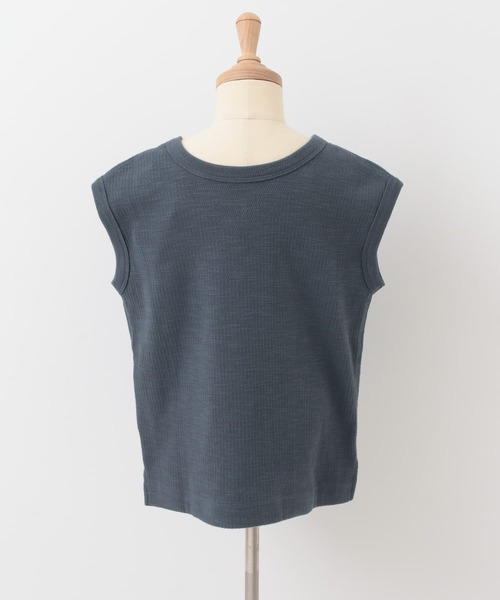 FORK&SPOON（フォークアンドスプーン）の「FORK&SPOON　ストライプサーマル2WAYカットソー(KIDS)（Tシャツ/カットソー・キッズ・オフホワイト/ブルー・105/135/120/90）」の14枚目の写真