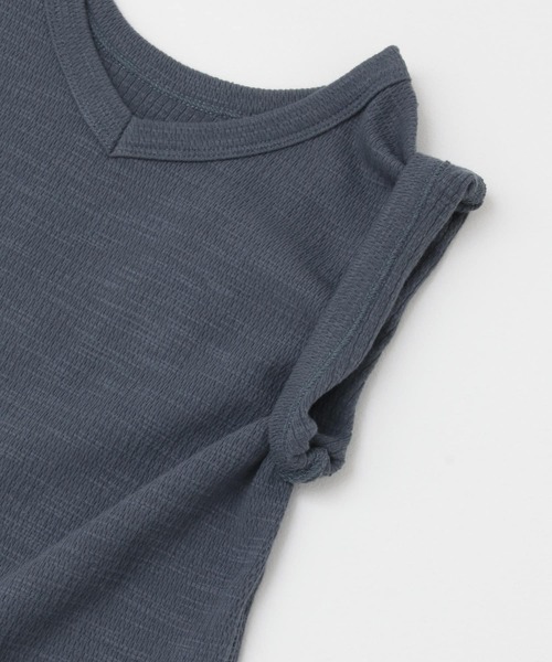 FORK&SPOON（フォークアンドスプーン）の「FORK&SPOON　ストライプサーマル2WAYカットソー(KIDS)（Tシャツ/カットソー・キッズ・オフホワイト/ブルー・105/135/120/90）」の18枚目の写真