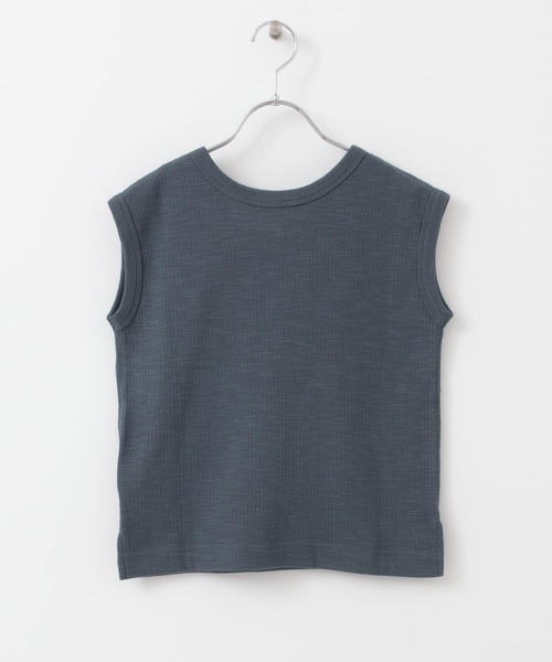 FORK&SPOON（フォークアンドスプーン）の「FORK&SPOON　ストライプサーマル2WAYカットソー(KIDS)（Tシャツ/カットソー・キッズ・オフホワイト/ブルー・105/135/120/90）」の19枚目の写真