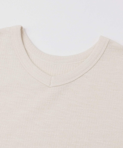 FORK&SPOON（フォークアンドスプーン）の「FORK&SPOON　ストライプサーマル2WAYカットソー(KIDS)（Tシャツ/カットソー・キッズ・オフホワイト/ブルー・105/135/120/90）」の21枚目の写真